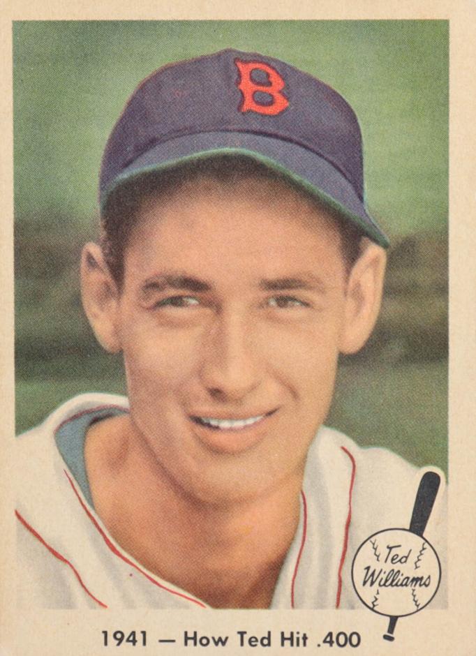1959 Fleer Baseball How Ted Hit .400 Ted Williams #17