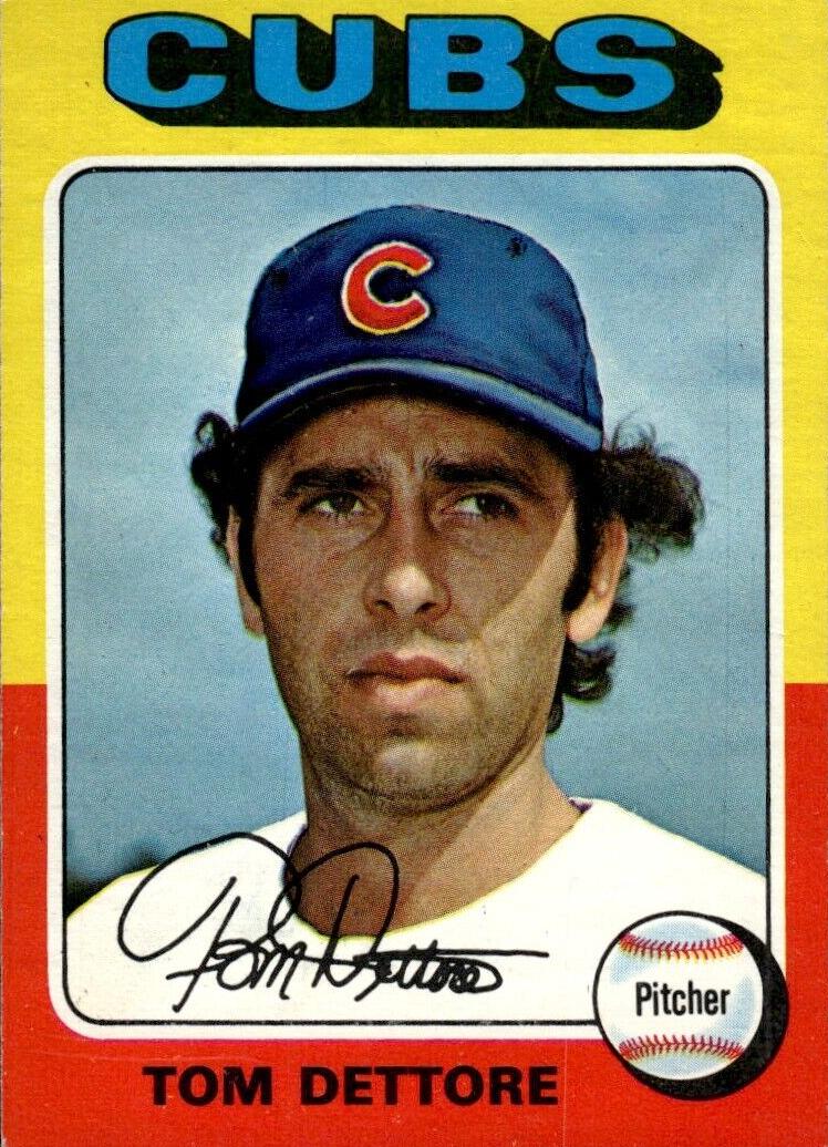 1975 O-Pee-Chee Baseball Tom Dettore #469