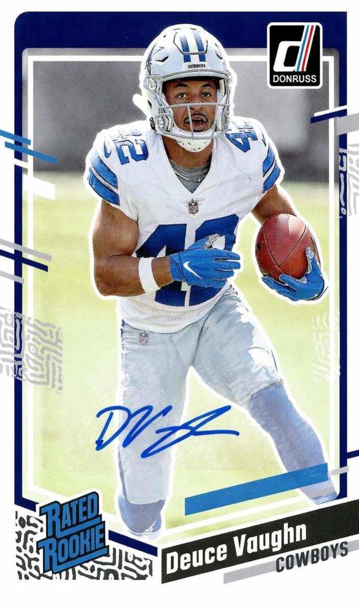 2023 Panini Donruss Football Deuce Vaughn #324 SGC 9.5