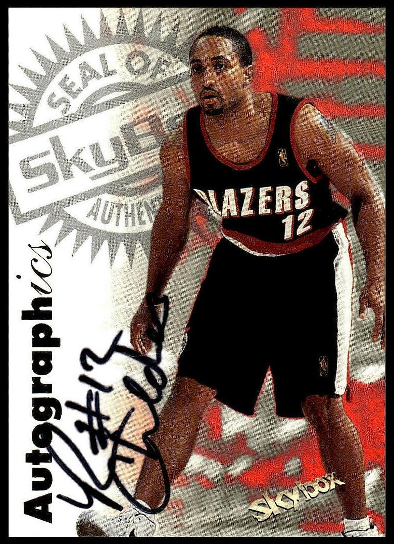 1997 Skybox Premium Basketball Randolph Childress #24 PSA 9