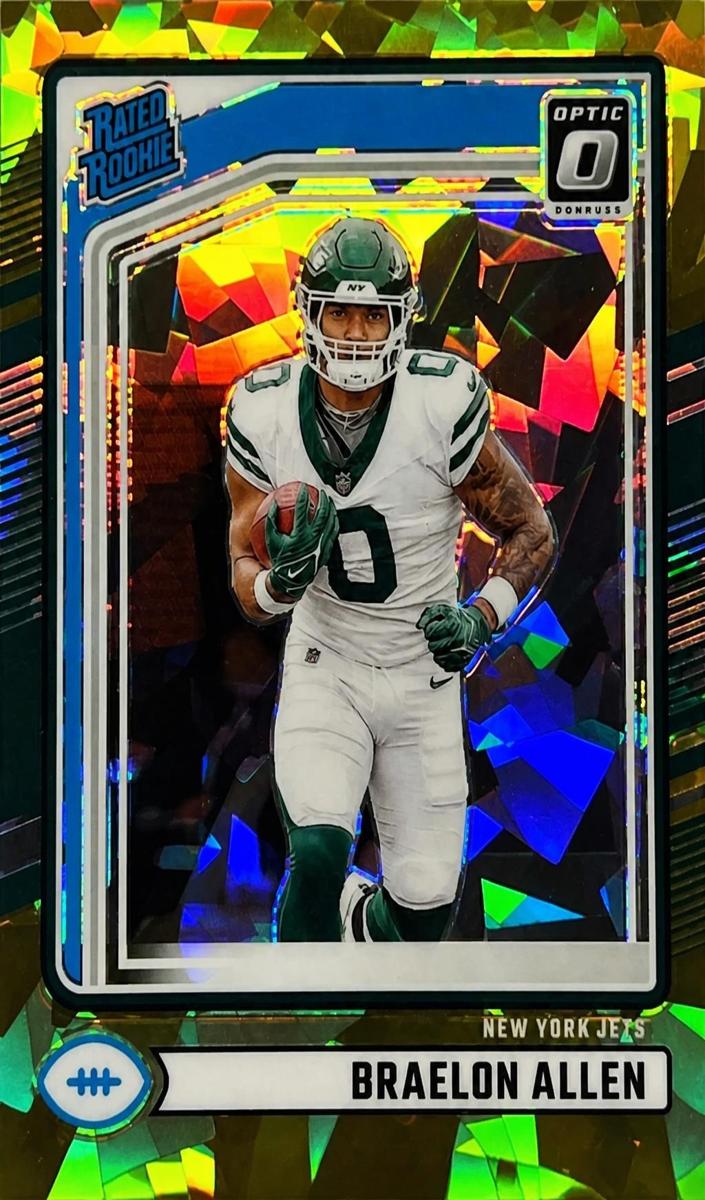 2024 Panini Donruss Football Gold Ice Braelon Allen #306