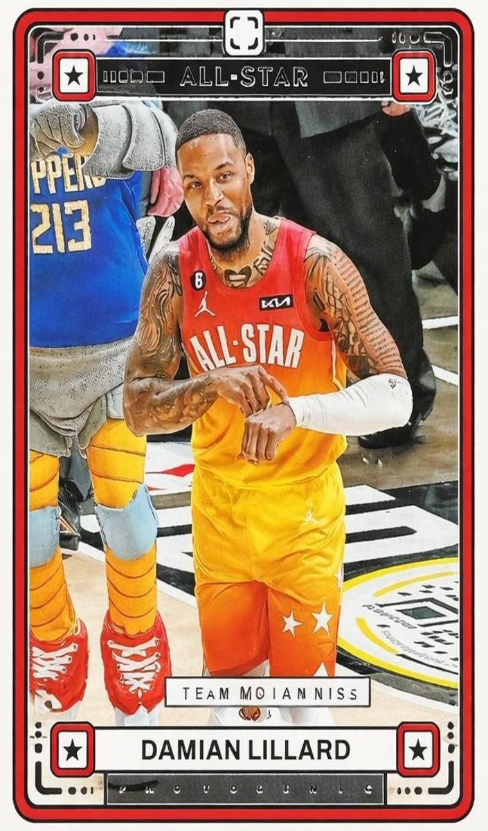 2023 Panini PhotoGenic Basketball Damian Lillard #14