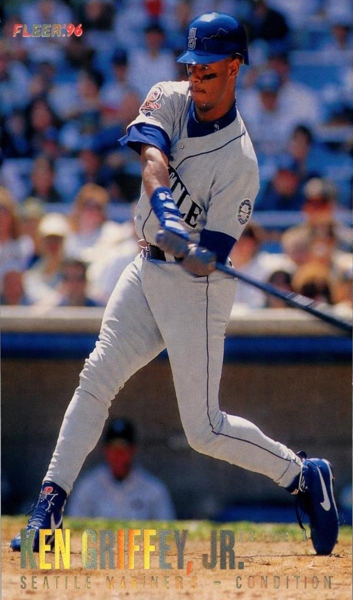 1996 Fleer Baseball Tiffany Ken Griffey Jr. #238