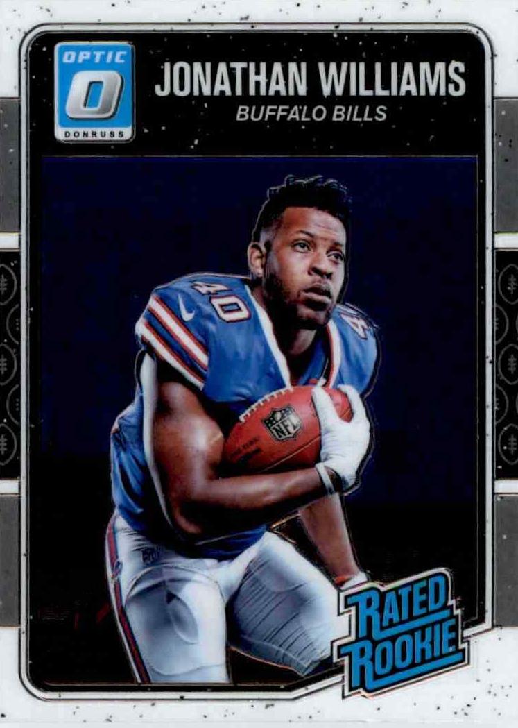 2016 Donruss Optic Football Jonathan Williams #176 BGS 9