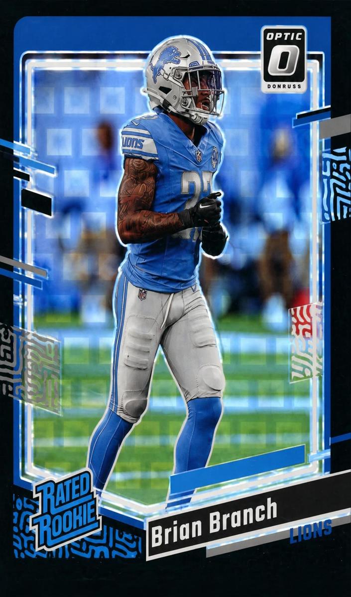 2023 Donruss Optic Football Black Pandora Brian Branch #233
