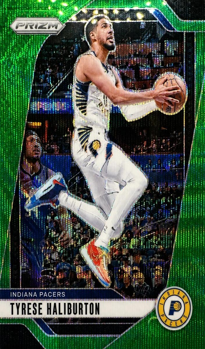2024 Panini Prizm Basketball Green Wave Tyrese Haliburton #99