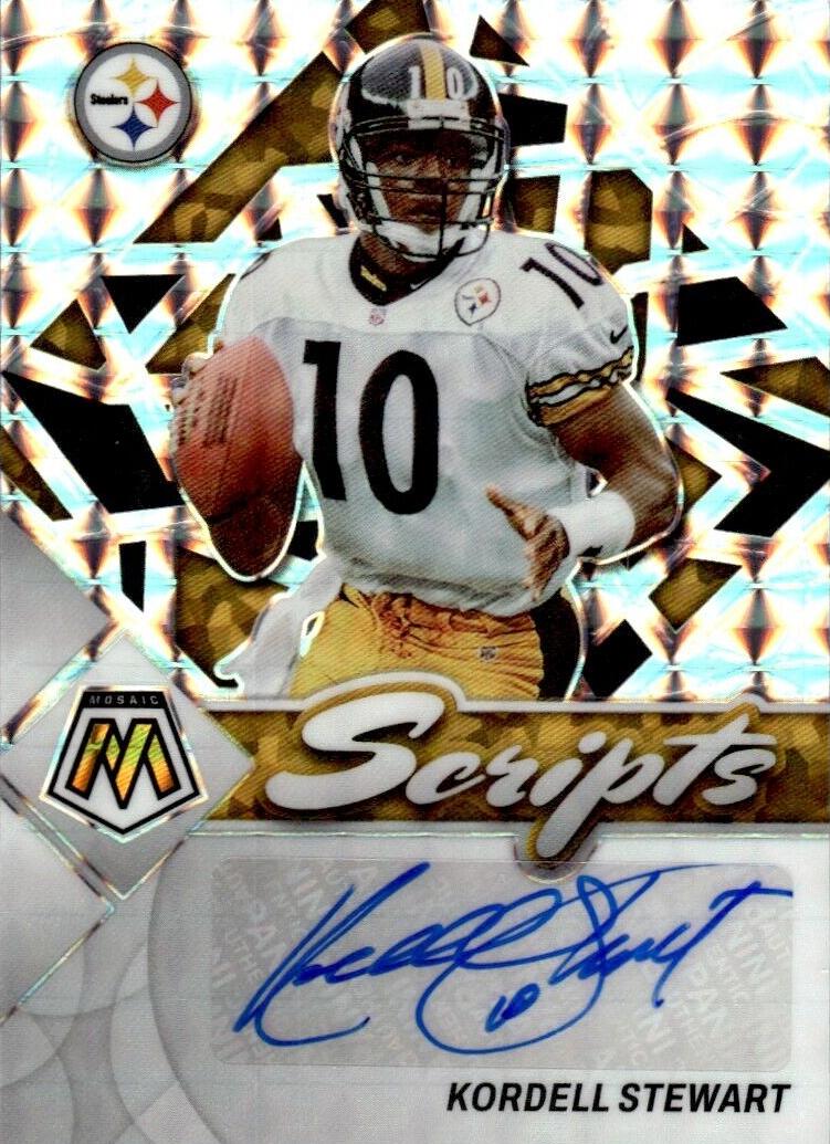 2022 Panini Mosaic Football Kordell Stewart #S-KS PSA 10