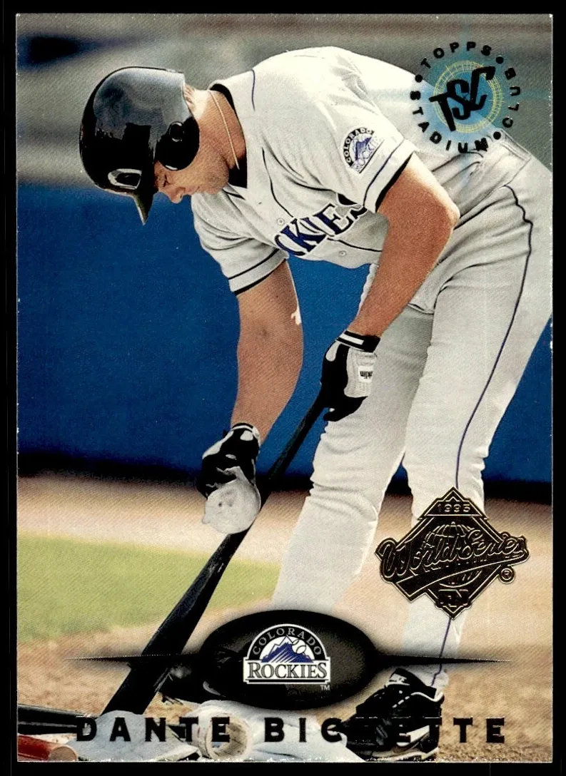 1995 Topps Stadium Club Baseball Dante Bichette #326