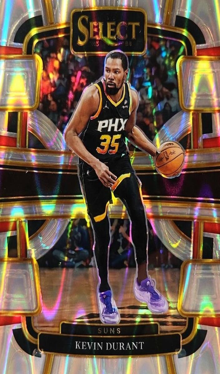 2023 Panini Select Basketball Tectonic Kevin Durant #2