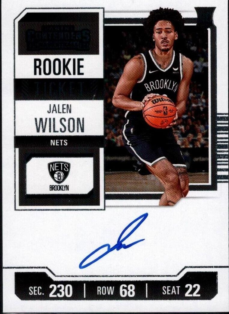 2023 Panini Contenders Basketball Jalen Wilson #112