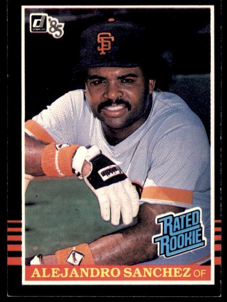 1985 Donruss Baseball Alejandro Sanchez #43