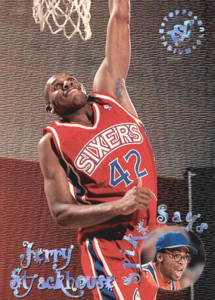 1995 Topps Stadium Club Basketball Jerry Stackhouse #SS8