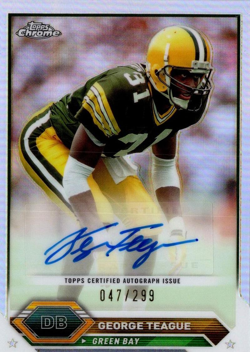 2023 Topps Composite Football George Teague #TCA-GT PSA 9