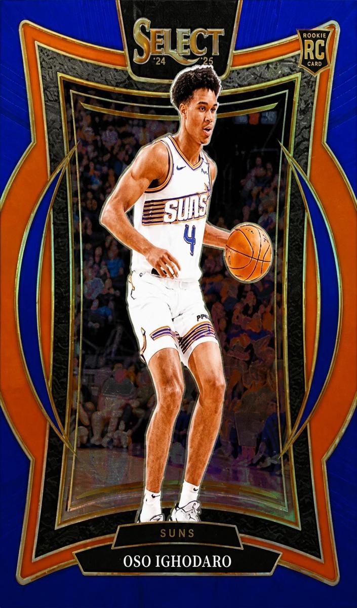 2024 Panini Select Basketball Blue Retail Oso Ighodaro #75