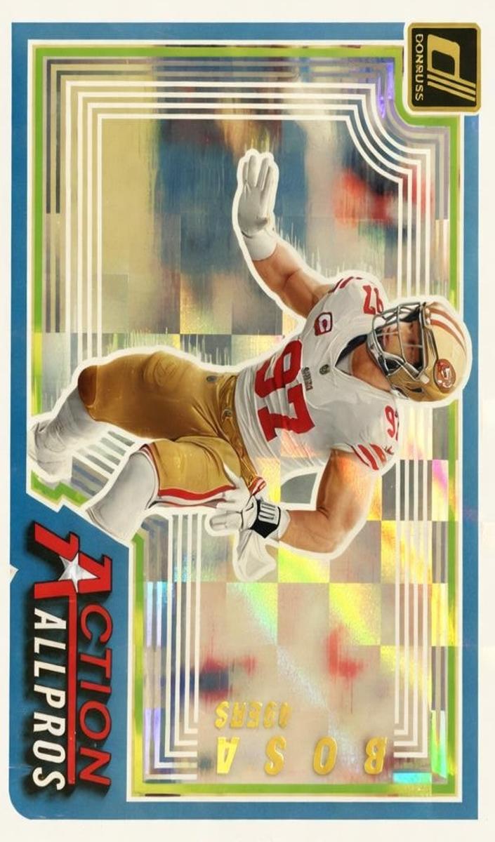 2023 Panini Donruss Football Nick Bosa #AAP-7 PSA 9