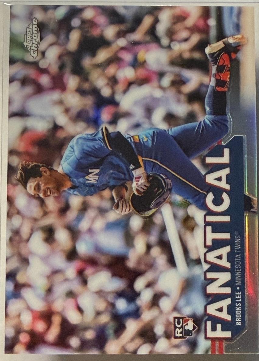 2025 Topps Chrome Baseball Brooks Lee #FAN-24