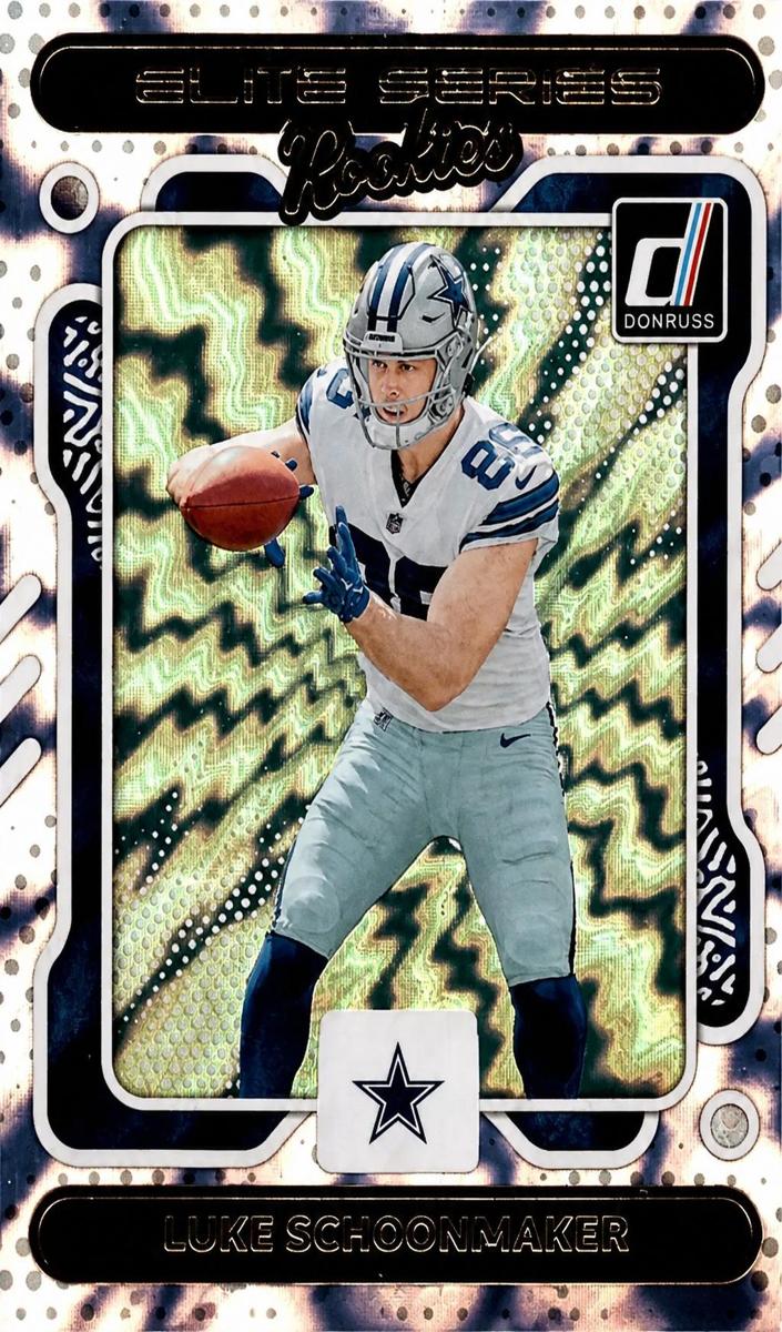 2023 Panini Donruss Football Luke Schoonmaker #18