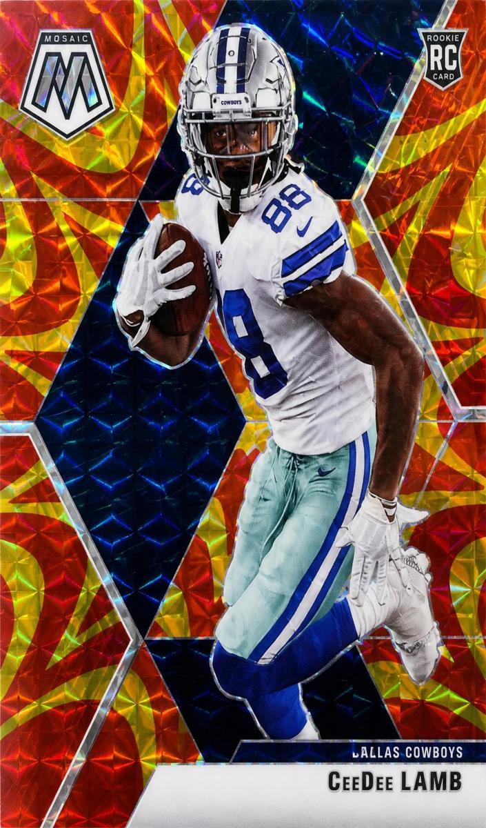 2020 Panini Mosaic Football Mosaic Red CeeDee Lamb #207