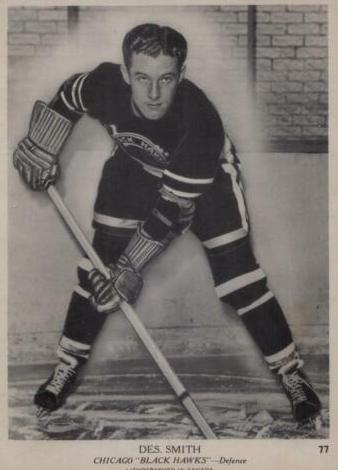 1939 O-Pee-Chee V301-1 Hockey Des Smith #77 PSA 3