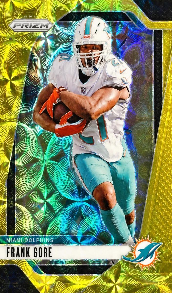 2024 Panini Prizm Football Choice Gold Frank Gore #184