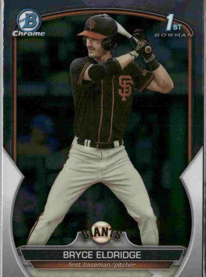 2023 Bowman Draft Chrome Baseball Bryce Eldridge #BDC-107 RAW Ungraded