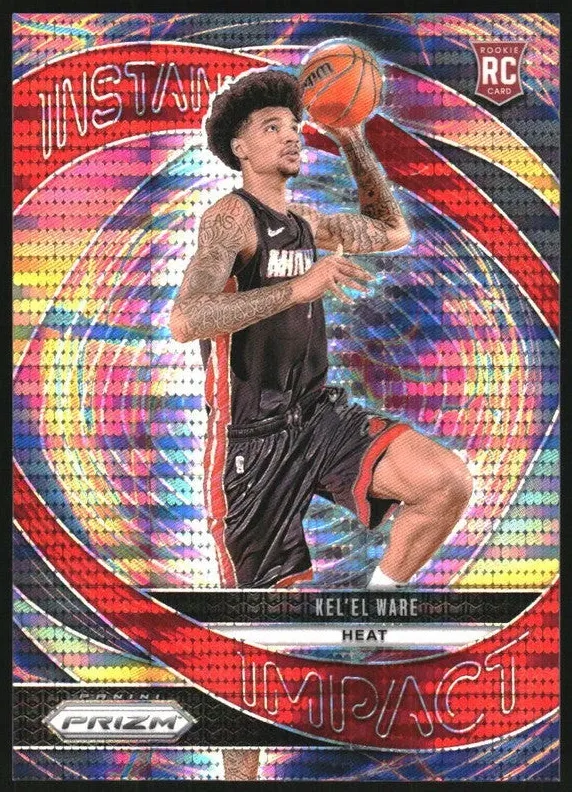 2024 Panini Prizm Basketball Red Pulsar Kel'el Ware #16