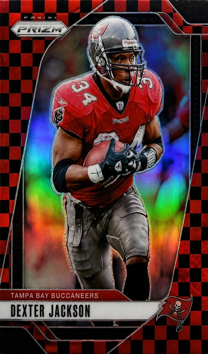 2024 Panini Prizm Football Black and Red Checker Dexter Jackson #276