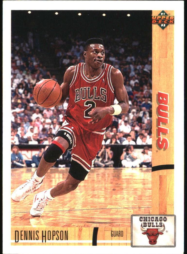 1991 Upper Deck Basketball Dennis Hopson #169 PSA 9