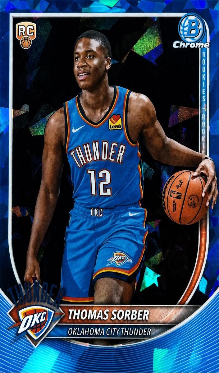 2025 Bowman Chrome Sapphire Basketball Thomas Sorber #BCV-15