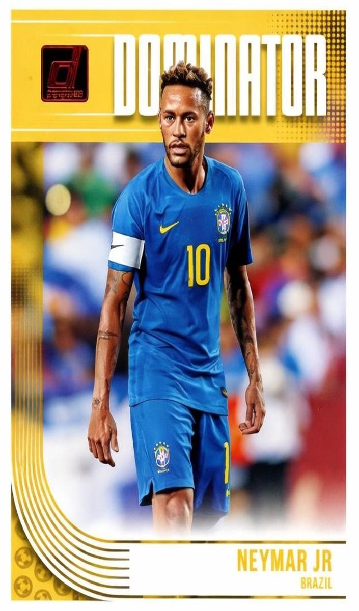 2018 Panini Donruss Soccer Neymar Jr #D3 PSA 9