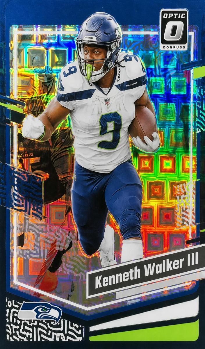2023 Donruss Optic Football Black Pandora Kenneth Walker III #178