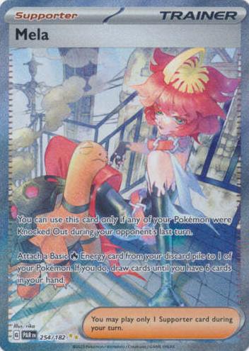 2023 Pokemon Scarlet & Violet Paradox Rift Mela #254 CGC 10