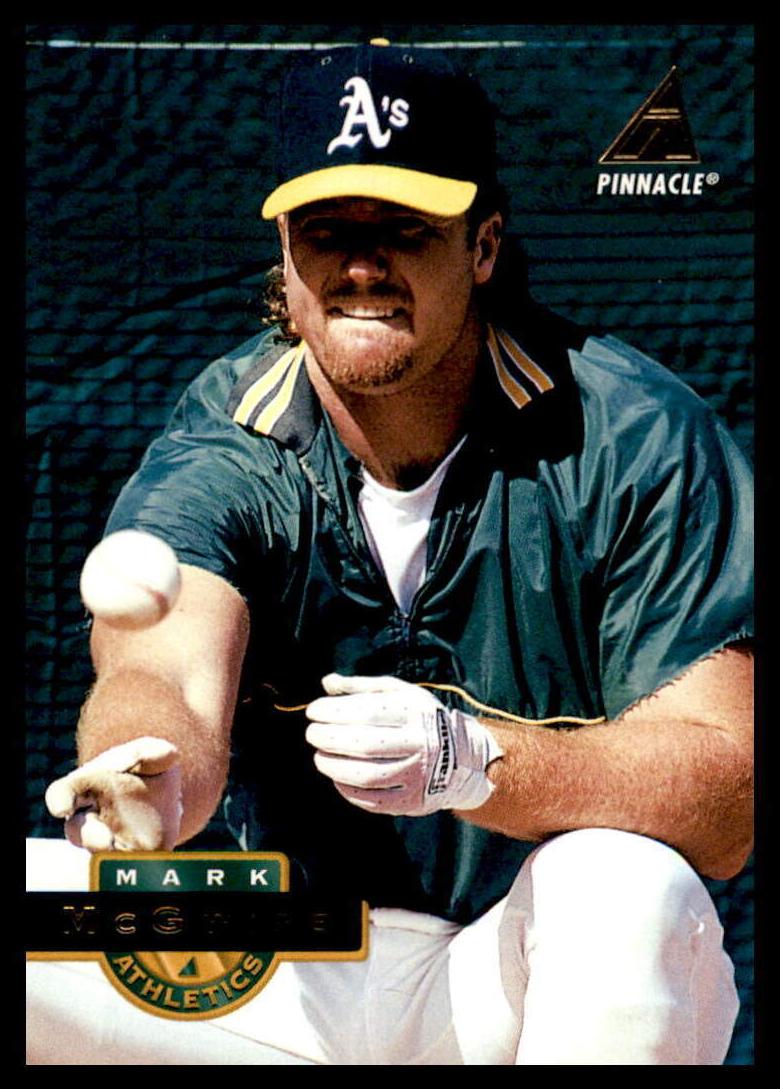1994 Pinnacle Baseball Mark McGwire #300 BGS 7.5