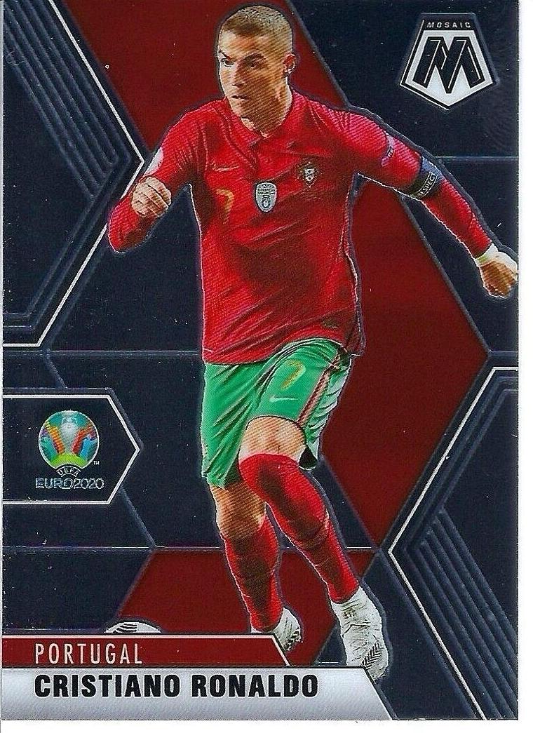 2020 Panini Mosaic Euro Soccer Cristiano Ronaldo #160 PSA 10