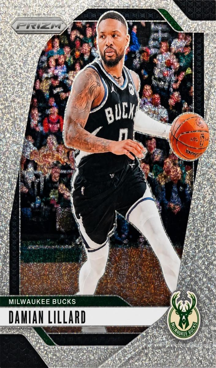 2024 Panini Prizm Basketball Glitter Damian Lillard #90