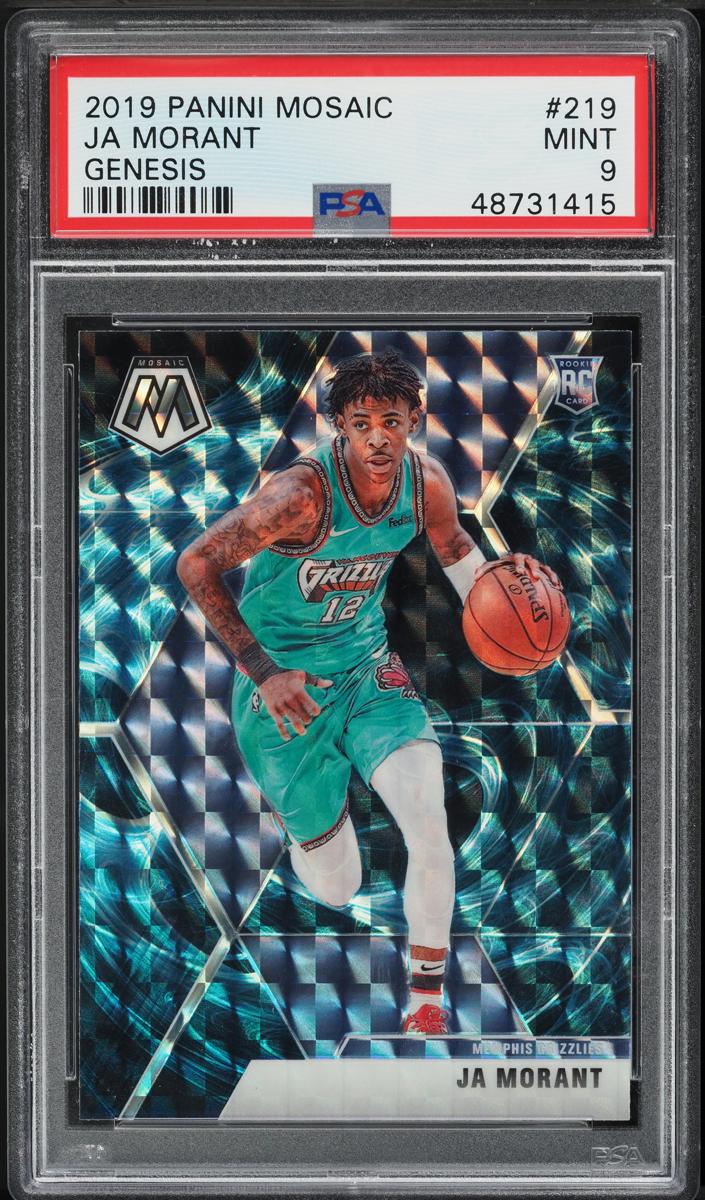 2019 Panini Mosaic Basketball Genesis Ja Morant #219