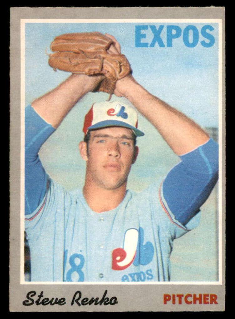 1970 O-Pee-Chee Baseball Steve Renko #87