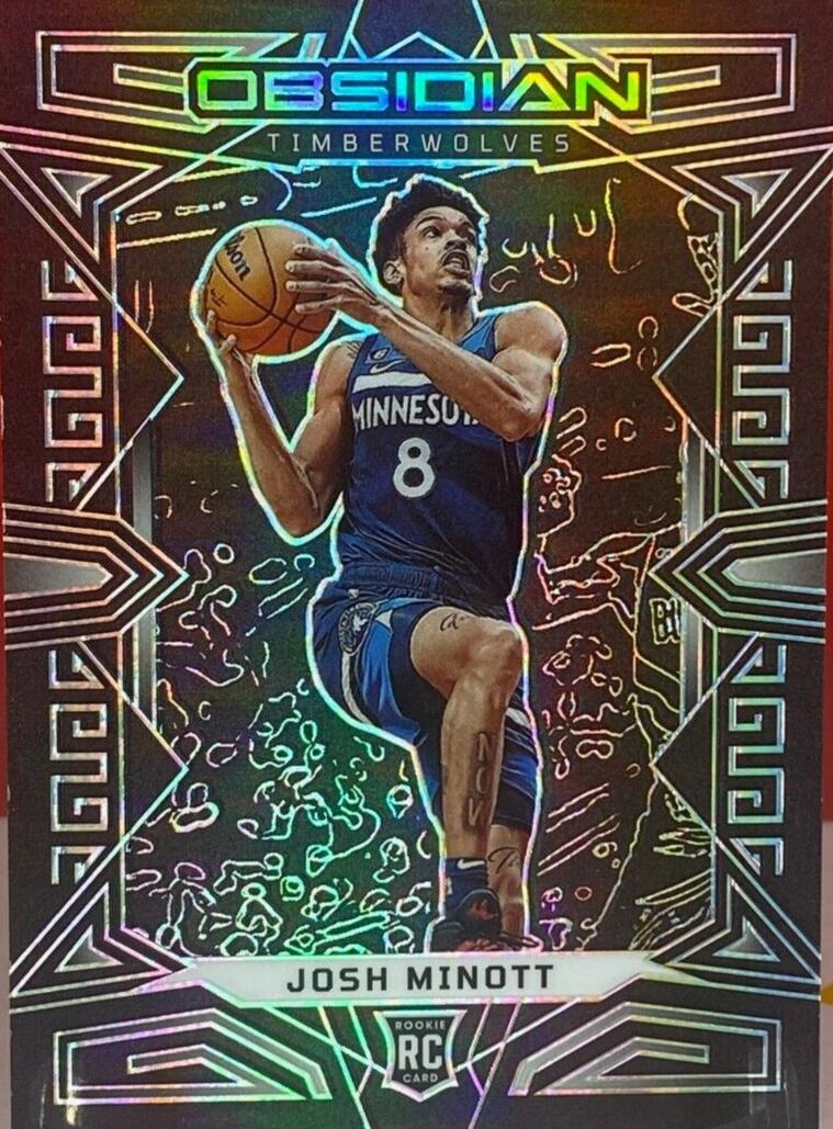 2022 Panini Obsidian Basketball Josh Minott #186