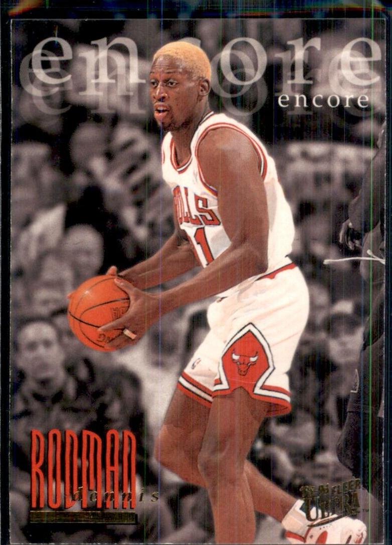 1995 Fleer Ultra Basketball Dennis Rodman #337