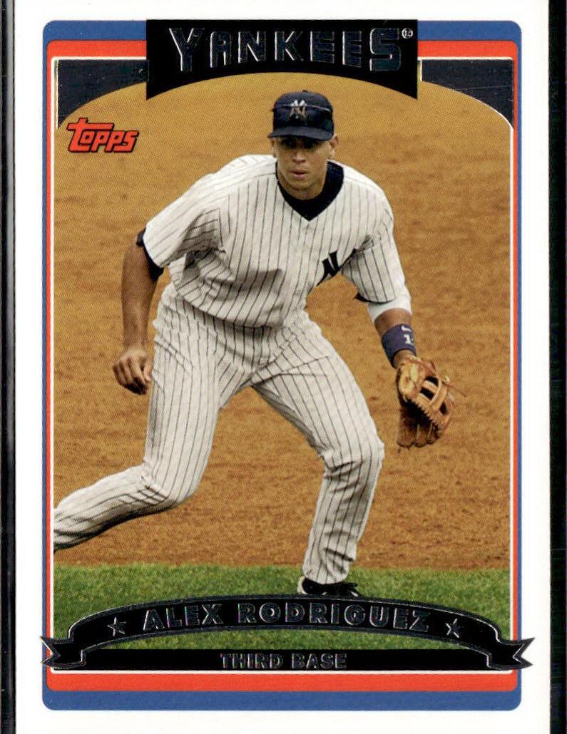 2006 Topps Baseball Alex Rodriguez #1 PSA 10