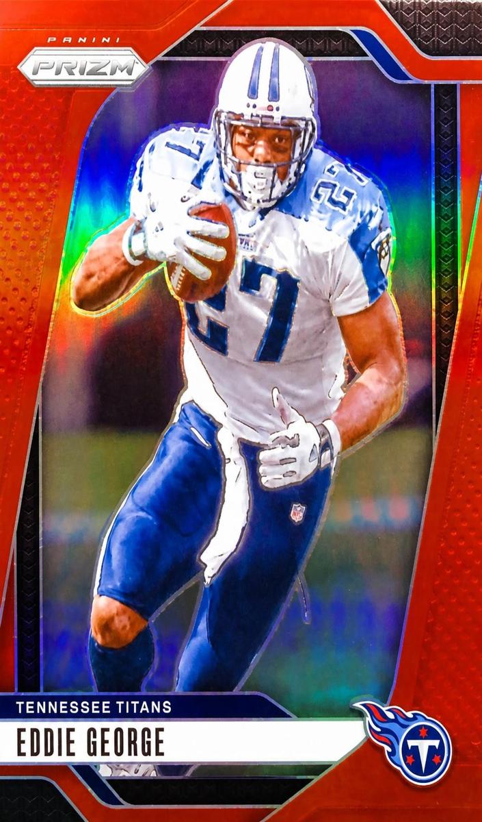 2024 Panini Prizm Football Red Eddie George #285 PSA 10