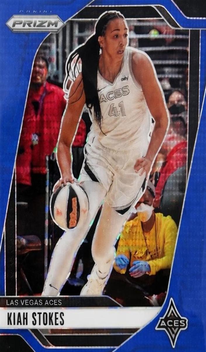 2024 Panini Prizm WNBA Basketball Blue Pulsar Kiah Stokes #122