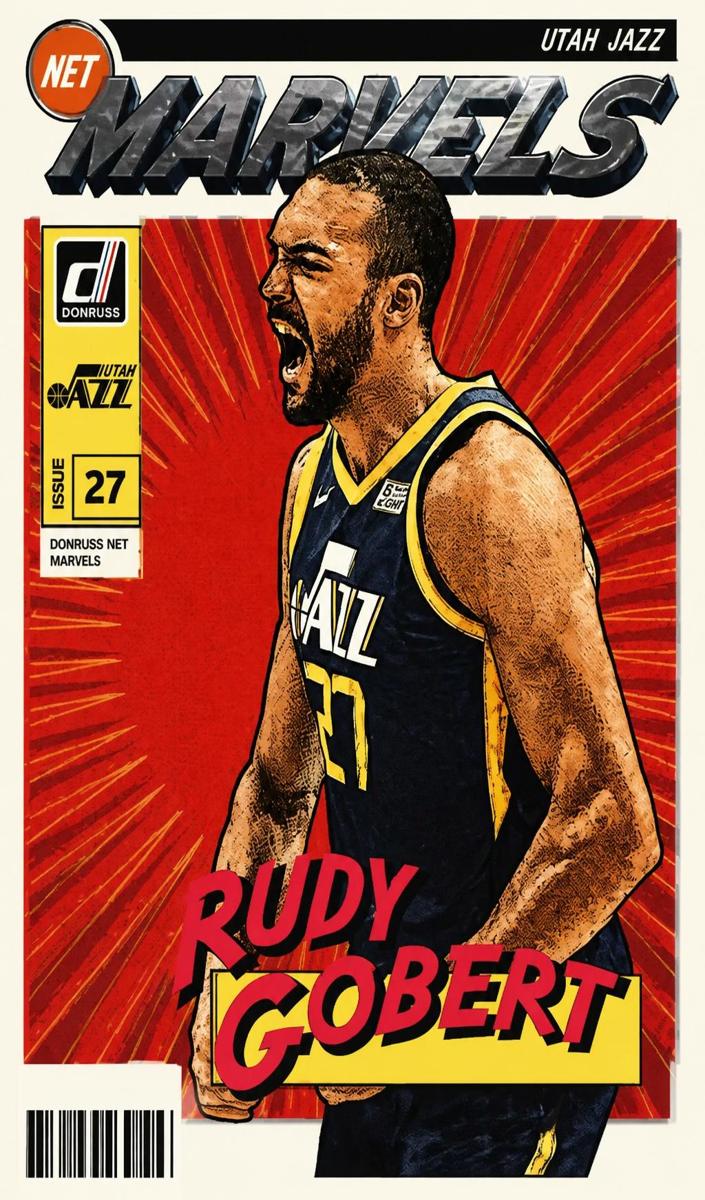 2019 Panini Donruss Basketball Rudy Gobert #2
