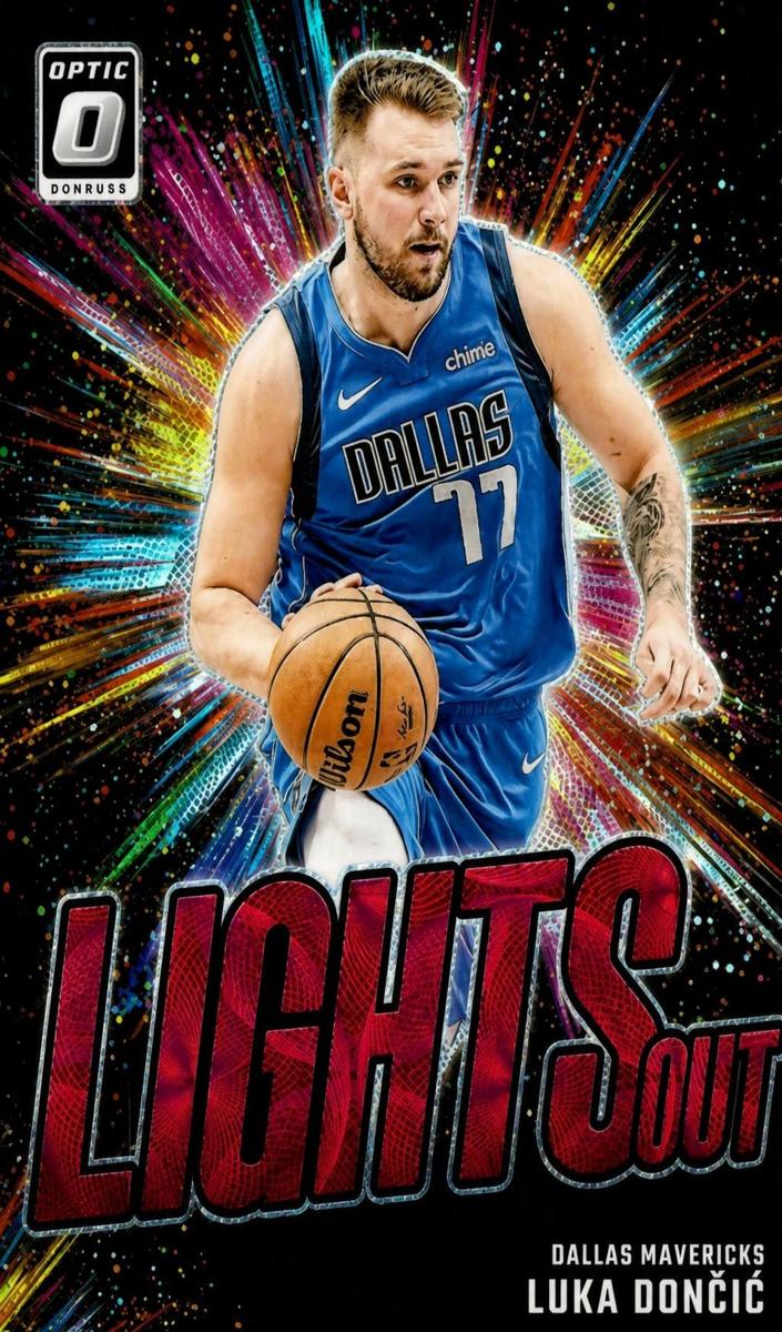 2024 Donruss Optic Basketball Red International Luka Doncic #1