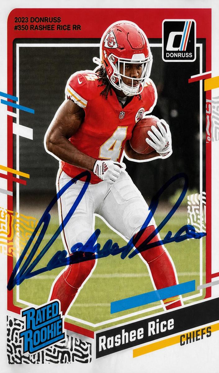 2023 Panini Donruss Football Rashee Rice #350 PSA 9