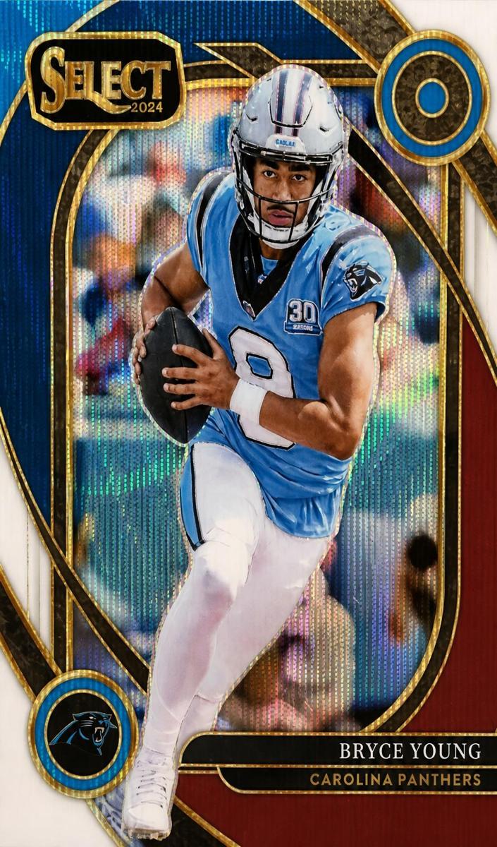 2024 Panini Select Football Tri-Color Bryce Young #213 PSA 10