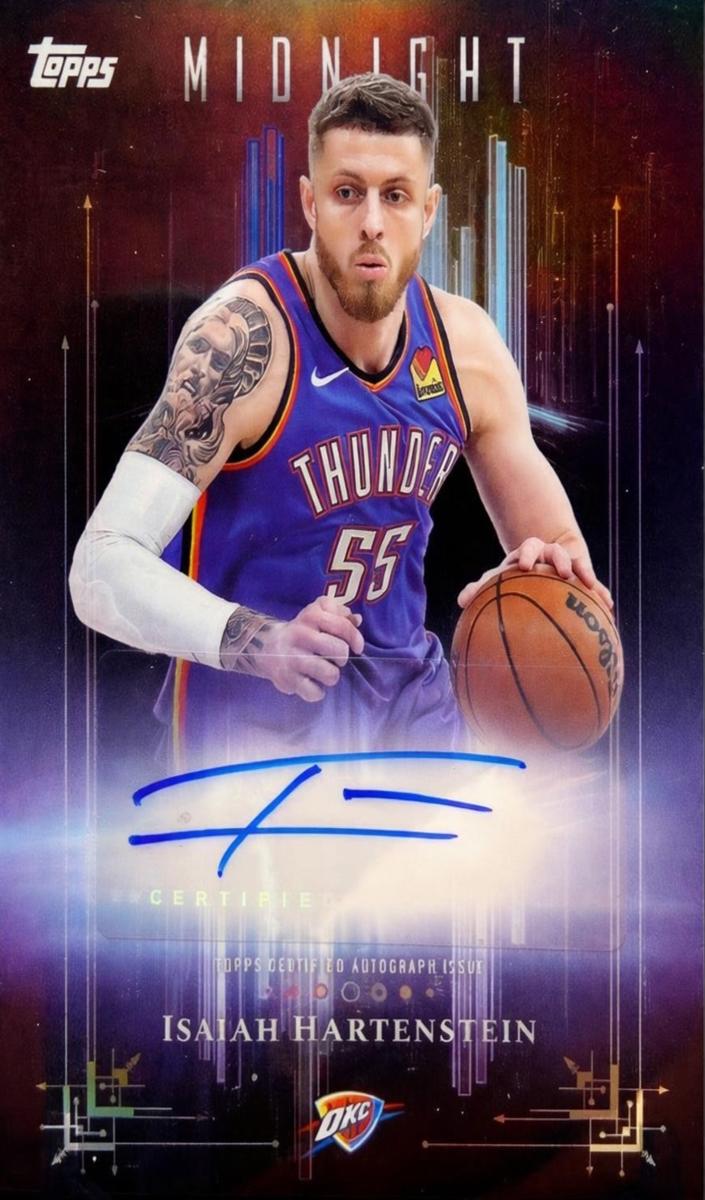 2025 Topps Midnight Basketball Isaiah Hartenstein #DM-IH