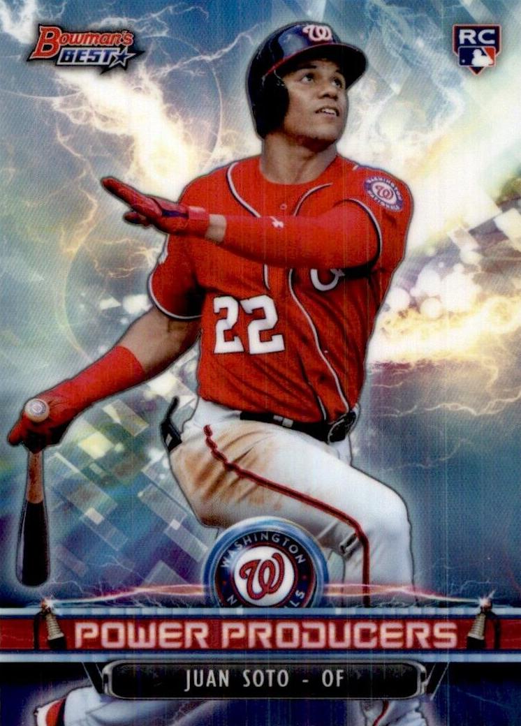 2018 Bowman's Best Baseball Juan Soto #PP-JS PSA 10