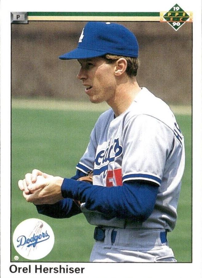 1990 Upper Deck Baseball Orel Hershiser #256