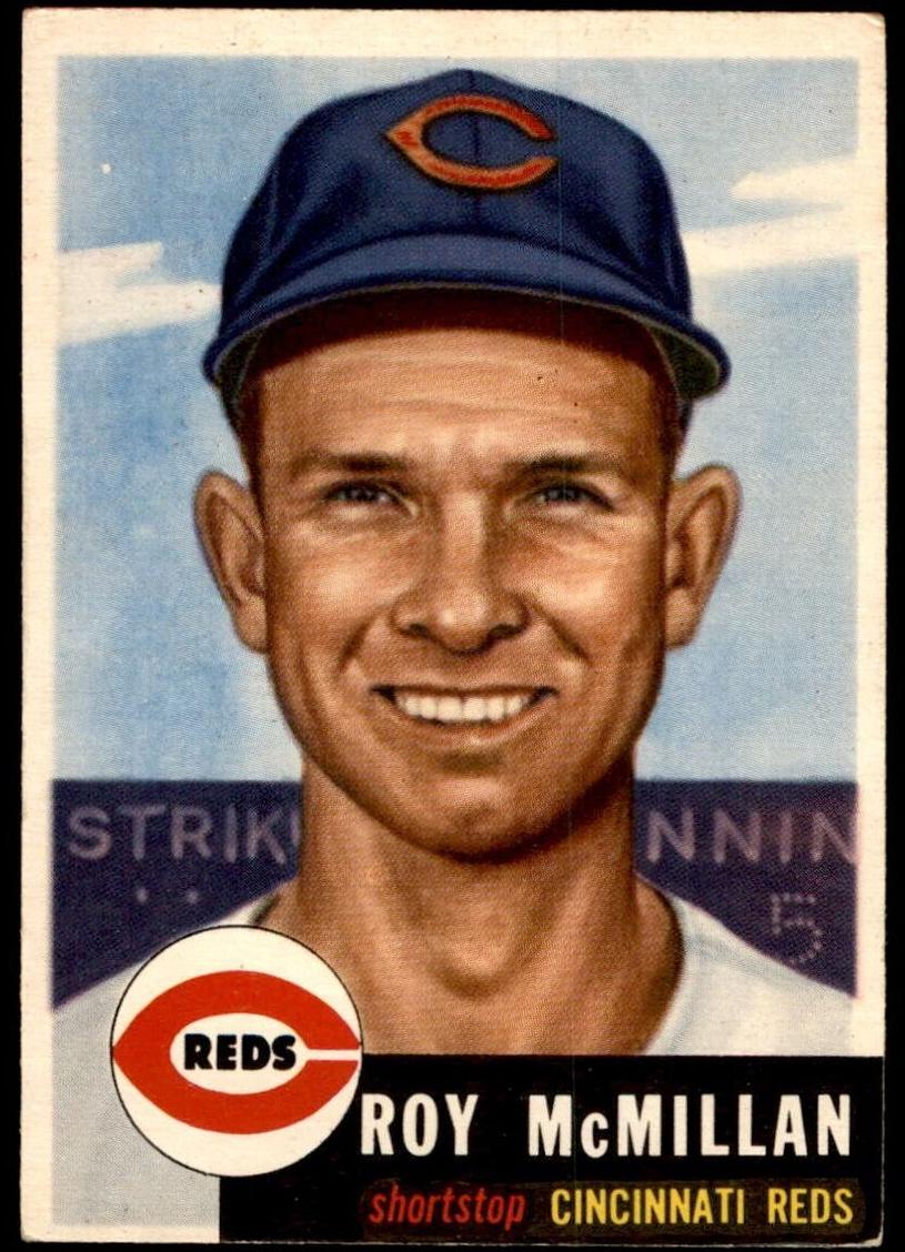 1953 Topps Baseball null Roy McMillan #259 PSA 5.5